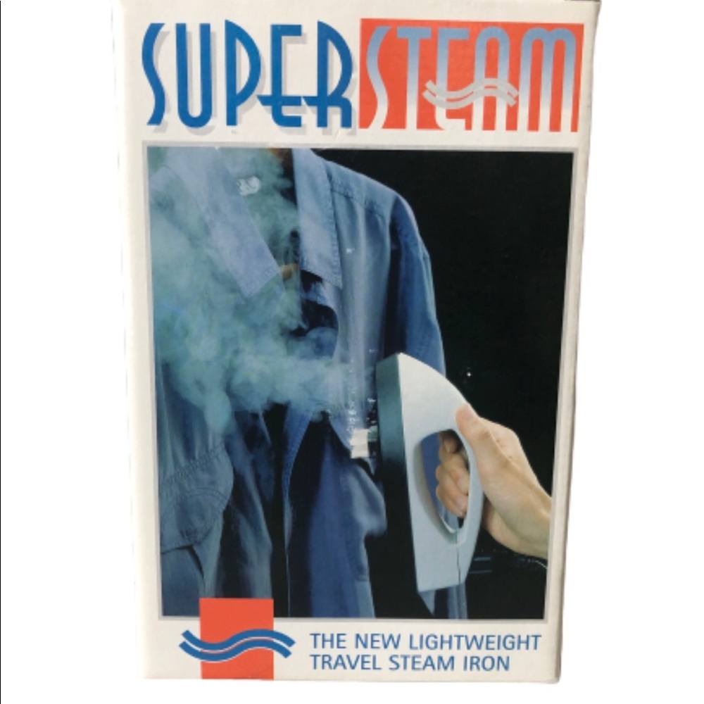 Super Steam Travel steamer / Iron Made in Italy